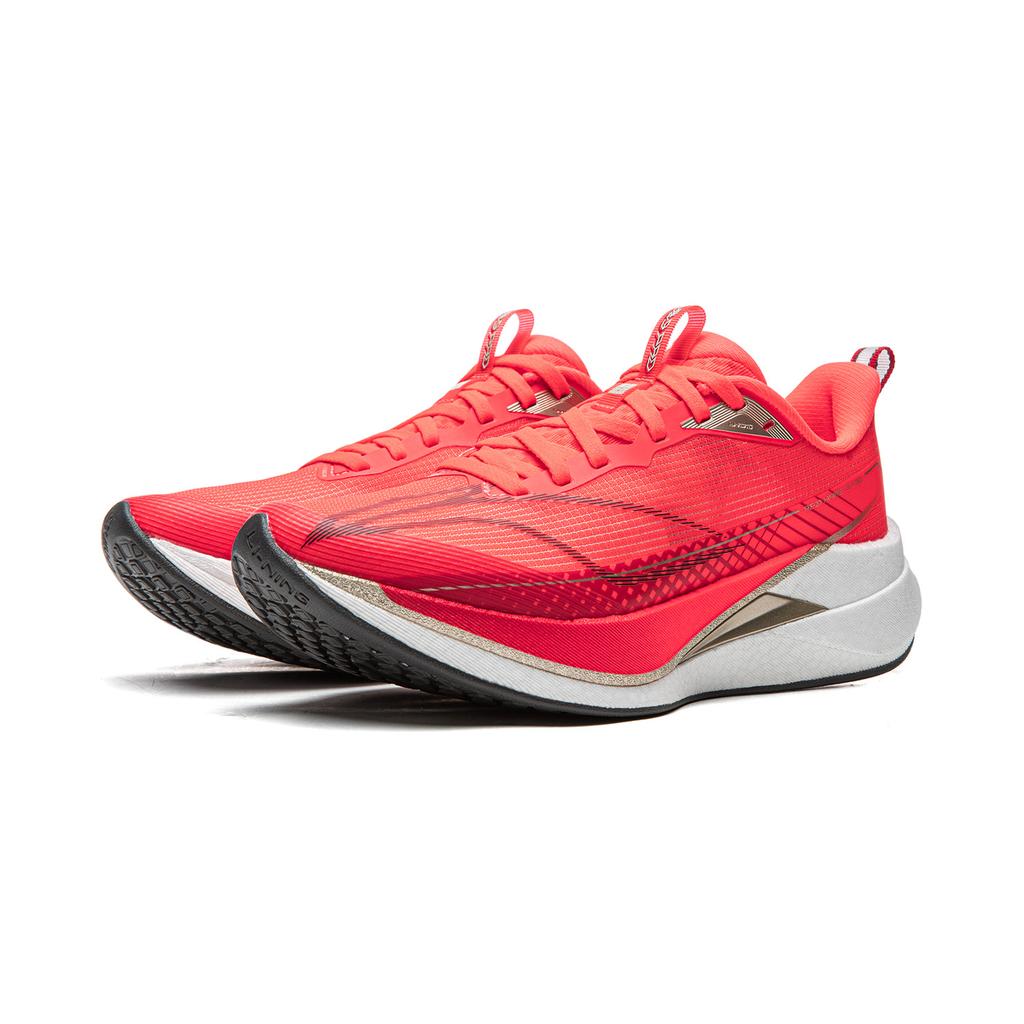 Li Ning Red Hare 9 PRO Женские беговые кроссовки Низкие Красные ARPW002-34