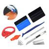 TUMETINSS Car Wrapping Film Application Tool Kit, 8-piece Set, Ideal for Applying Car Wrapping Sheets and Films, Tool Set with Scraper, Squeegee,