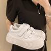 Fashion Women's Leisure Sports Shoes White Chunky Sneakers Women Autumn Winter New Fashion Running Sneakers Casual Platform Board Shoes
