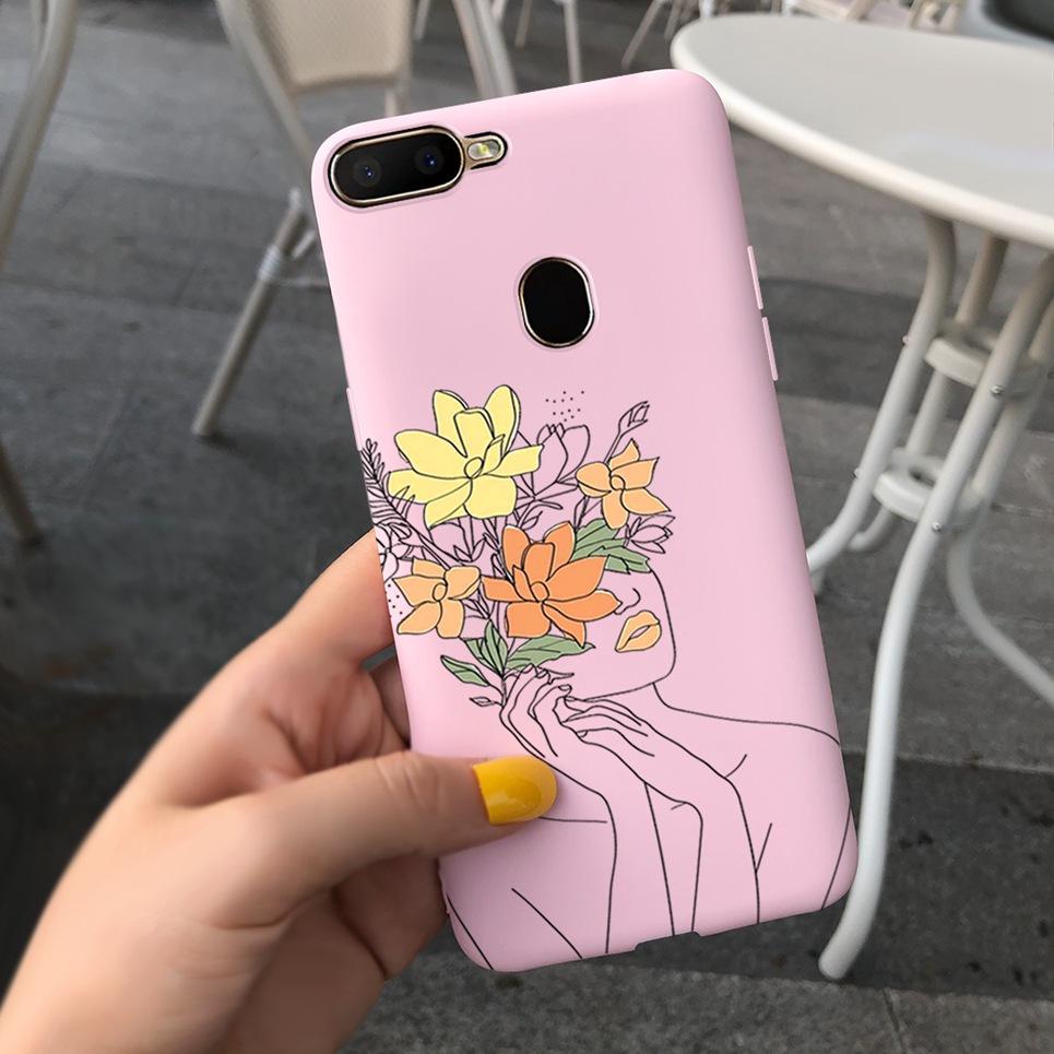 Pattern Phone Case For Oppo A5s OPPO AX5s Case Shockproof Matte Protection Back Cover For OppoA5s CPH1909 Silicone Capa OppoAX5s