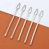 Tools Clip Tweezers Elastic Rope Threader Wearing Threaders Guide Stainless Steel Easy Threaders