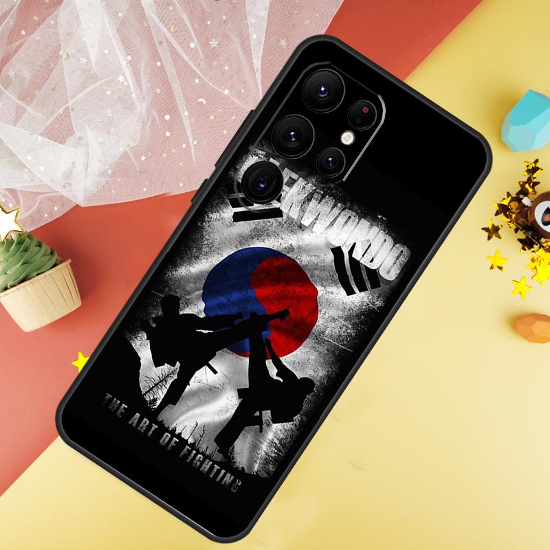 Чехол для телефона Кунгфу Тхэквондо Для Samsung Galaxy S26 S25 Ultra S23 S21 S20 S22 S24 FE S10 Plus Чехол Coque