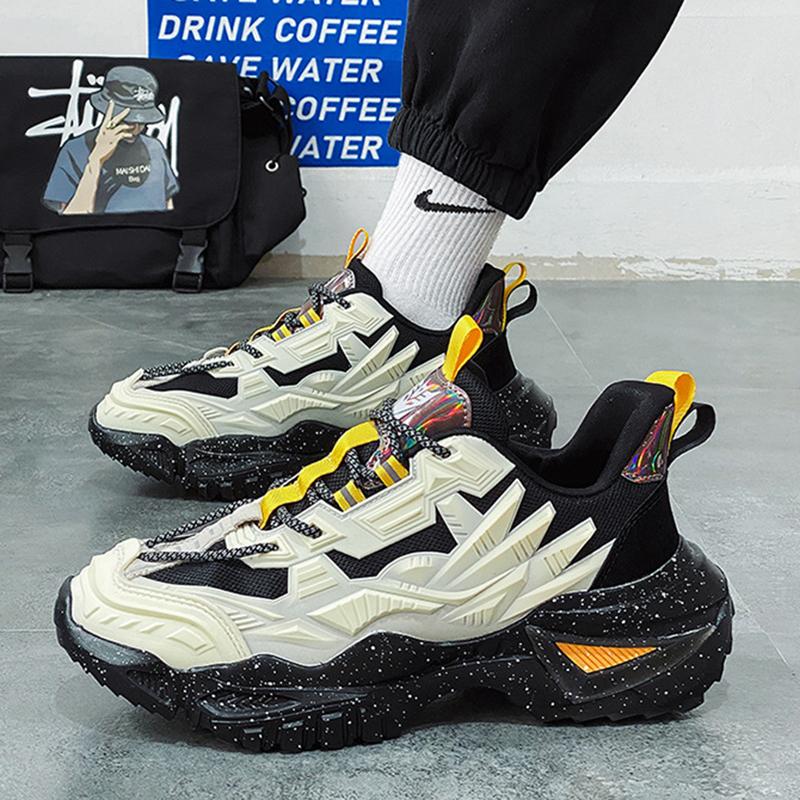 Men Running Shoes Women Thick Bottom Jogging Footwear Shoes Breathable Dad Shoes Classic Increased Platform Running Shoes 39-44