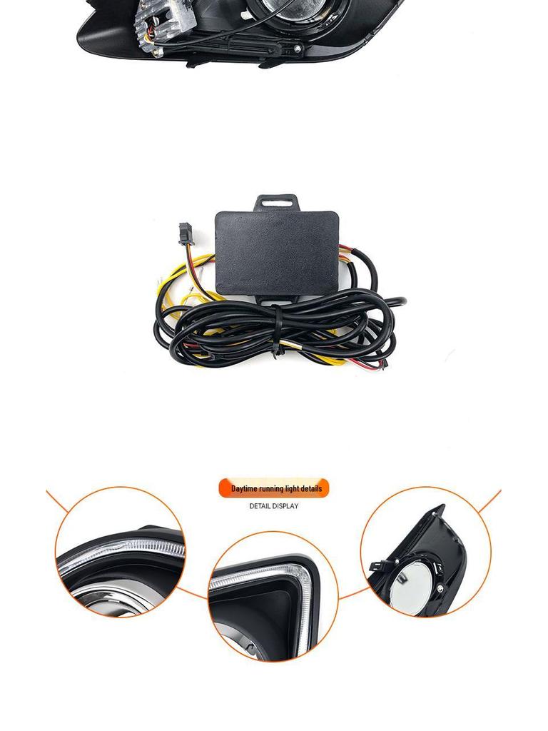 Fits Mazda Axela Tri-Color Daytime Running Lights