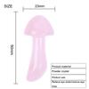 Natural Rose Quartz Mushroom Eye Massager Face Gouache Scraper Natural Stones Facial Lifting Massage Relieve Reduce Eye Fatigue