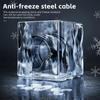 Anti-freeze Bike Cable Lock 1.2/1.5m Thicken Anti-theft Safety Lock Portable Bicycle Lock MTB Road Bike Accessories