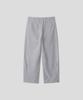 BLACK MOMENT Balloon Fit Pintuck Wide Cotton Pants [Khaki Brown]