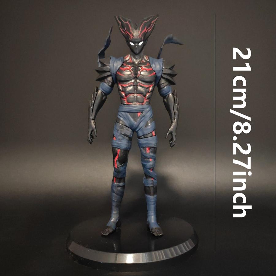17 см Фигурка Аниме One Punch Man Плащ Сайтама Фигурка Действия Злодей Гароу Фигурка Украшения для Комнаты ПВХ Коллекционная Модель Игрушки