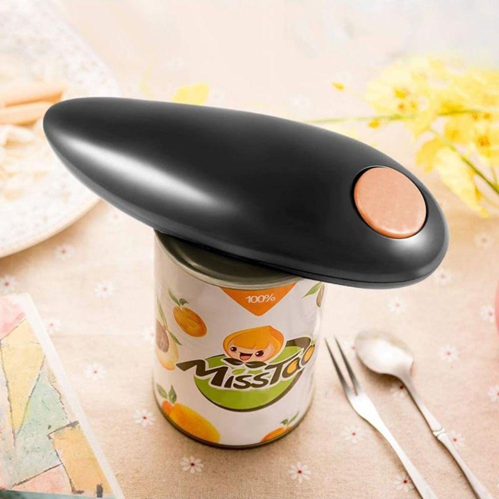 Safety Electric Can Opener One Touch One Touch Jar Bottle Opener Hand Free Can Opener Chef