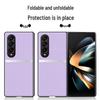 Защитный чехол из жидкой кожи Samsung ZFold4: Защита от падения и обрастания