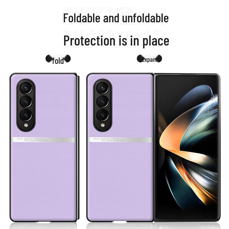 Защитный чехол из жидкой кожи Samsung ZFold4: Защита от падения и обрастания