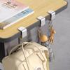 Punch-Free Hanging Bag Hook Student Desk Side Hanging Bag Handbag Holders Multi-Functional Table Hook