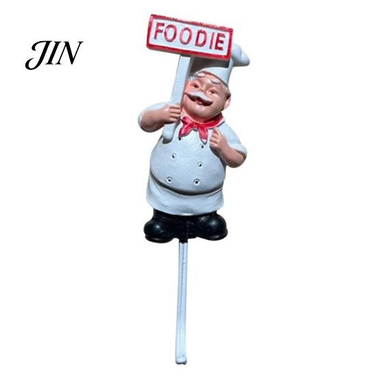 Removable Wall Hook Cute Chef Shape Hook, Strong Resin Kitchen No Punch Hole Adhesive Backing Decorative for Home Hang Utensils Dishcloths Aprons For