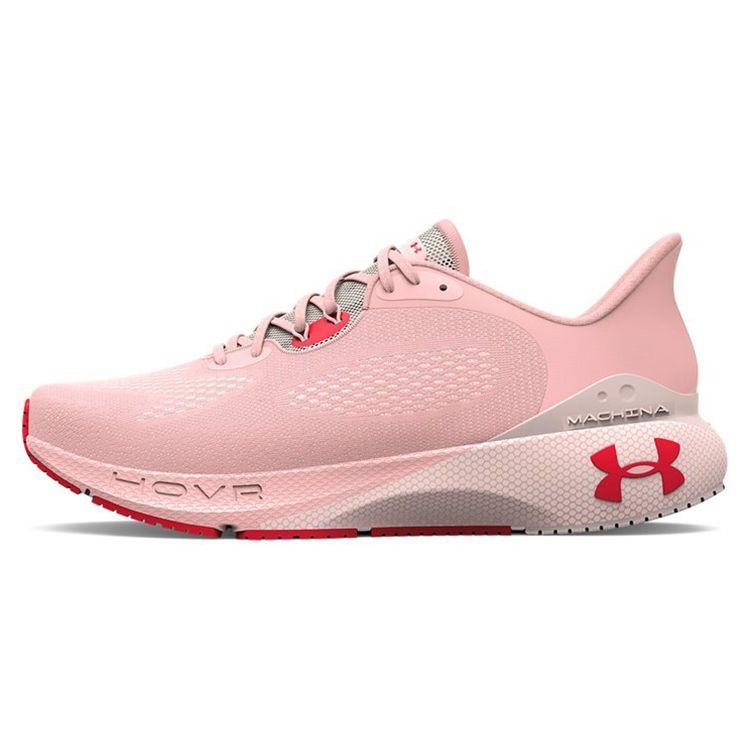 Under Armour HOVR Machina 3 Fashion Comfortable Sports Fabric Low-Top Casual Running Shoes Women Sneaker Pink 3025660-600