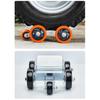 1500kg Capacity Vehicle Dolly Casters Heavy Duty Vehicle Skates Dolly Wheel Car Repair Slide Vehicle Car Moving Dolly