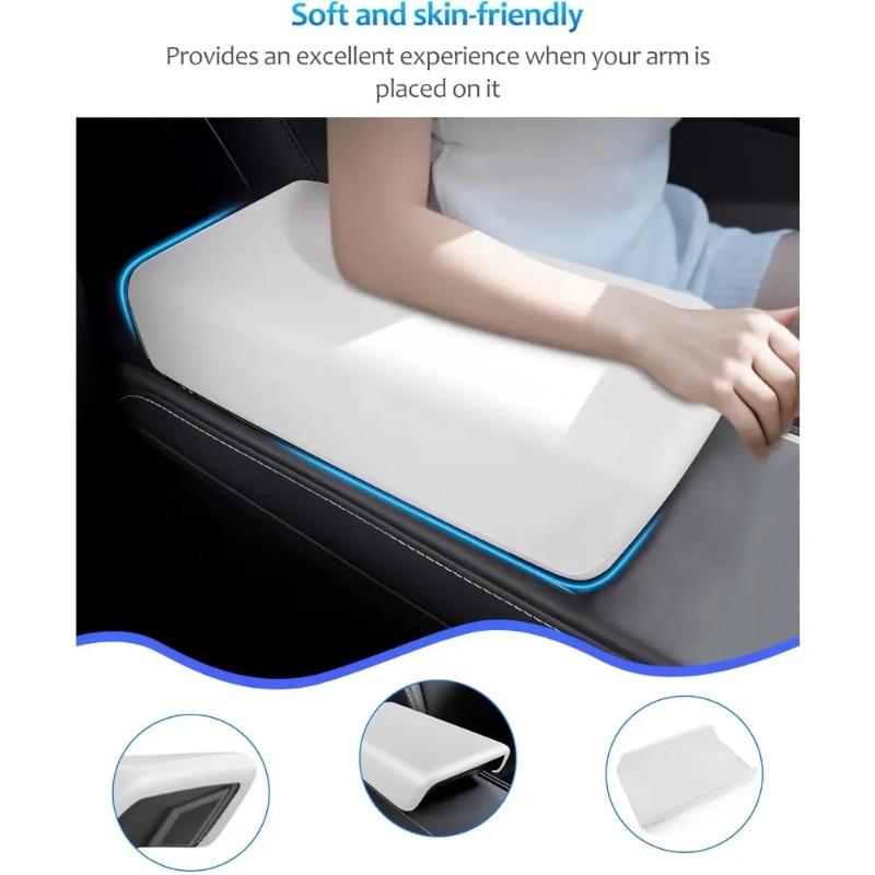 Xiaomi Armrest Protector Box Cover Center Console Panel Pad for Tesla Model 3/ Y 2019-2022 Model 3 Highland 24-26 Model Y Juniper 25-26