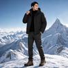 Patowa Men's Casual Hooded Fall/Winter Fleece Jacket