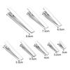 20-50pcs/lot High Quality Metal Alligator Hair Clips For Jewelry Making Hairpins Base DIY Barrette Hair Styling Tool Accessories