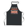 Tablier de cuisine - PLANETEE - Maryline Parfaite - Noir - Impression bretonne - 90x60 cm