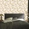 Daisy Wallpaper Cream, Beige, White and Gold for Living Room and Bedroom 50x1000