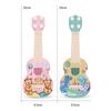 4 Strings Simulation Ukulele Toy Adjustable String Knob Small Guitar Toy  Children Toys
