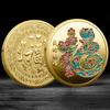 2025 год Змеи памятные монеты китайский зодиак медали 3D рельефные монеты коллекционные монеты