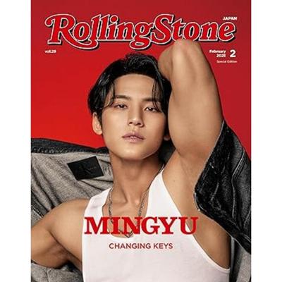SEVENTEEN MINGYU Обложка Rolling Stone Japan vol.29 (Февральский выпуск 2025 года) специальное издание
