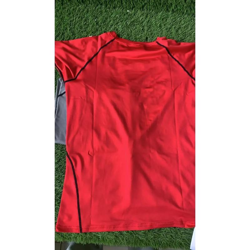 Katsuki Bakugo Graphic Compression Shirts Men Gym Workout Running Tshirt Summer Athletic Quick Dry Tops Short Sleeve Rash Guard