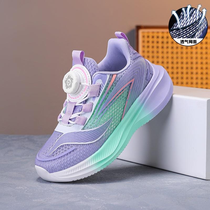 Детские одинарные сетчатые туфли лето новые дышащие одинарные сетчатые спортивные туфли для мальчиков студенческие легкие износостойкие спортивные кроссовки для бега