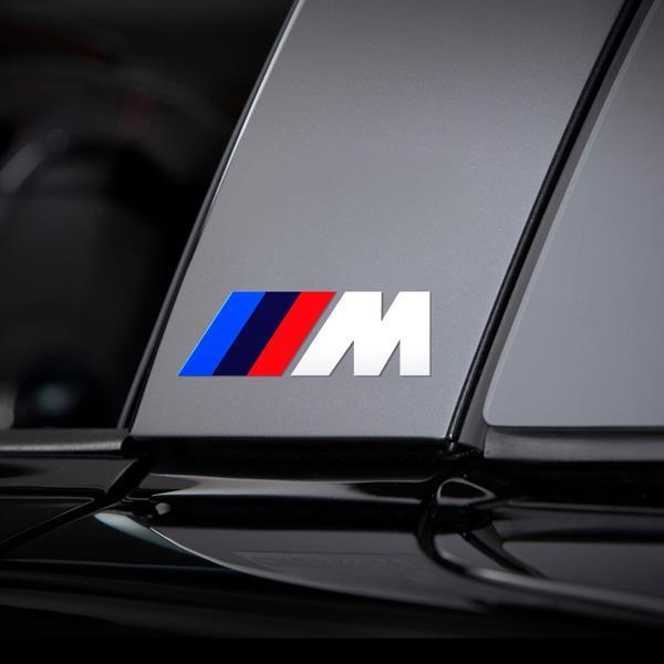 AAACB1 Car Emblem Random Sticker For BMW M X1 X3 X5 X6 X7 M3 E84 E83 F25 E91 E60 E30 E90 Lables Interior Exterior Decoration Decals