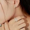 Murmur [серебро 925 пробы] Кольцо с кубическим цирконием и блестками Crush