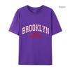 Women's Cotton T-shirt  Boston Brooklyn Letter Print T-shirt Women Fashion New York T-shirt Female Women T-shirt Brooklyn Clothes