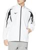 Training Size 32MCA140 Warm-Up Jacket, Moisture-Wicking, Quick-Drying, White, M,