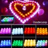 6/12Pcs Electric Led Candle Lamp Flameless Tealight Candles for Home Party Birthday Wedding Festival Decoration