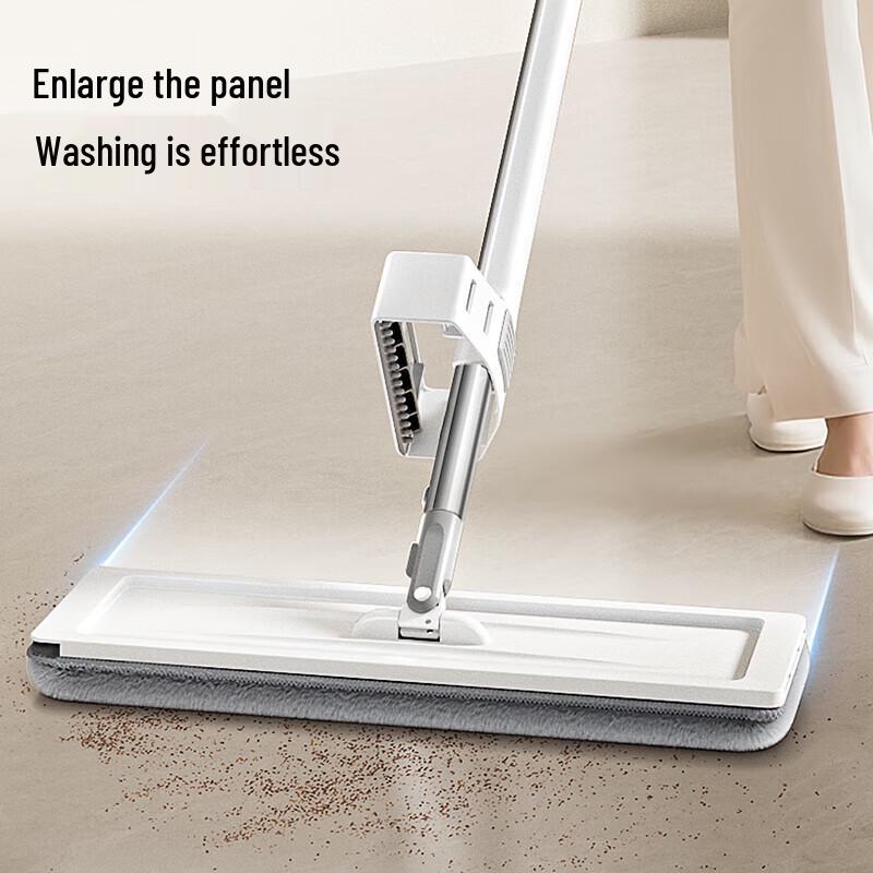Hands-Free Self-Wringing Flat Mop