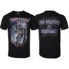 Футболка с принтом Powerwolf Chaos Crest В стиле пауэр-метал группы Повседневная футболка Подходит как для унисекс, так и для унисекс