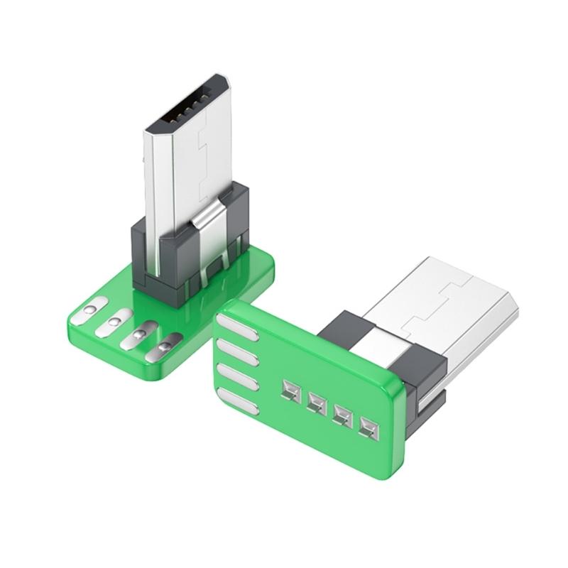 Разъем-гнездо USB 4Pin/Type C 5Pin для монтажа на печатную плату, порт, 90 градусов, прямой угол, для ремонта, замены, адаптер USB 2.0