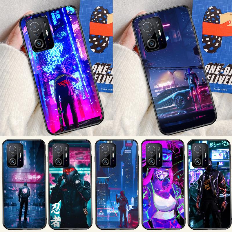 Cyberpunks Phone Case For POCO F5 X5 X3 Pro X4 F4 GT F3 C40 M5s Cover For Xiaomi 13 12 Lite 12T 11T Pro