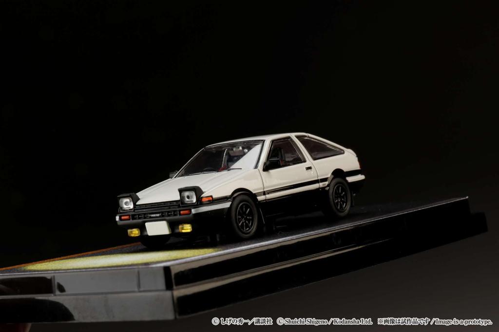 HJ64 Toyota Sprinter Trueno GT APEX Initial D Engine Equipped Model VS Kyoichi Sudo Completed Product 1/64 (AE86) /