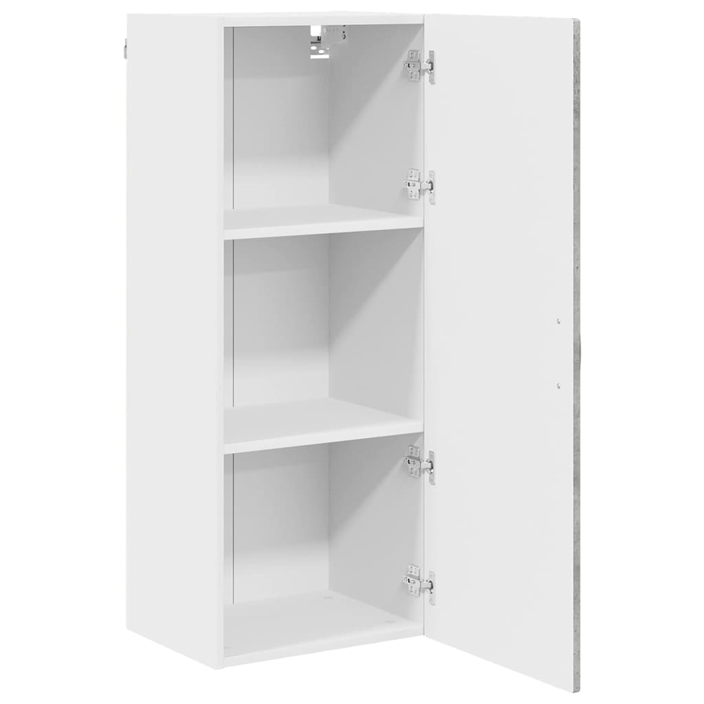 Wall Cabinet PORTO Concrete Grey 40 x 31 x 100 cm Engineered Wood