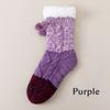 Silicone Non-slip Socks Thicken Thermal Floor Socks New Warm Boots Socks  Winter