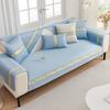 Cool Ice Silk Sofa Cushion Summer Mat Cooling Cushion Sofa Cover Summer Non-slip Cover Cloth Cushion
