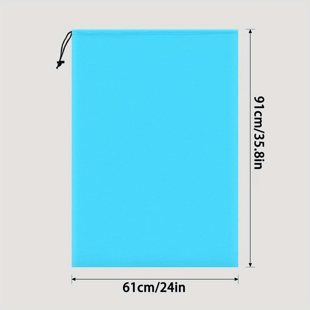 3 шт. Дорожные мешки для стирки Большие мешки для стирки Мешок для стирки на шнурке Водонепроницаемый мешок для стирки 24 x 35,8 дюйма Дорожный мешок для стирки для грязной одежды