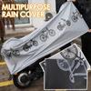 Electric Vehicle Bicycle Rainproof Cover Universal Scooter Motorcycle Waterproof Dustproof Cover Weather Protection Accessories
