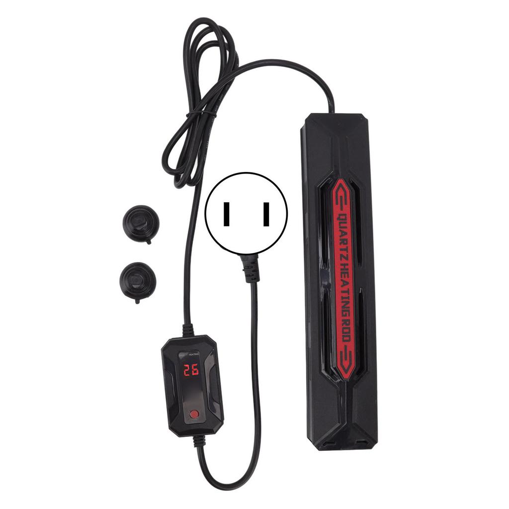 800 Вт Аквариумный нагреватель взрывозащищенный аквариумный кварцевый нагревательный стержень со светодиодным дисплеем температуры Великобритания