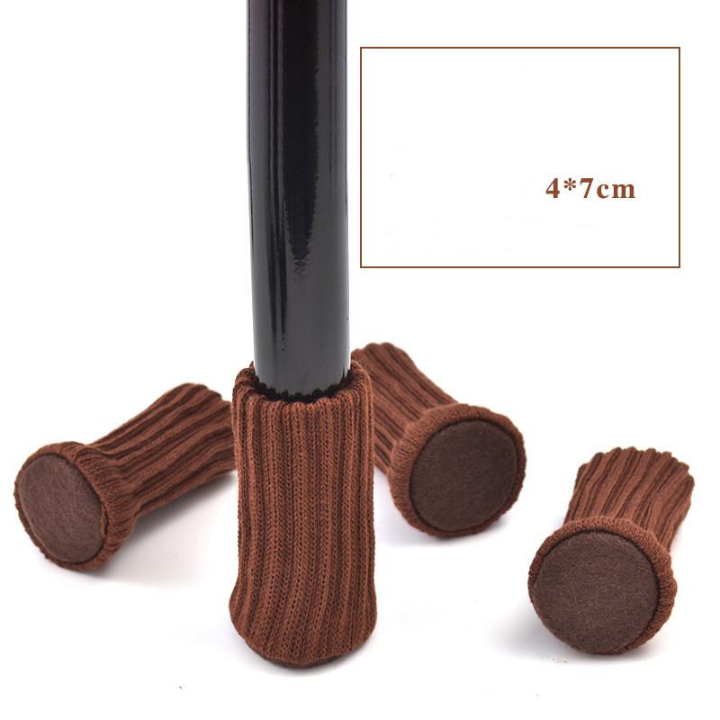 4 шт./компл. Чехлы для ножек стульев, силиконовые защитные чехлы для пола, утолщенные износостойкие противоскользящие защитные чехлы для мебели для стульев