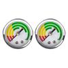 2Pcs Propane Tanks Gauge Level Indicator Solid Brass Leak Detector Gas Level Indicator Universals Gas Pressure Meter