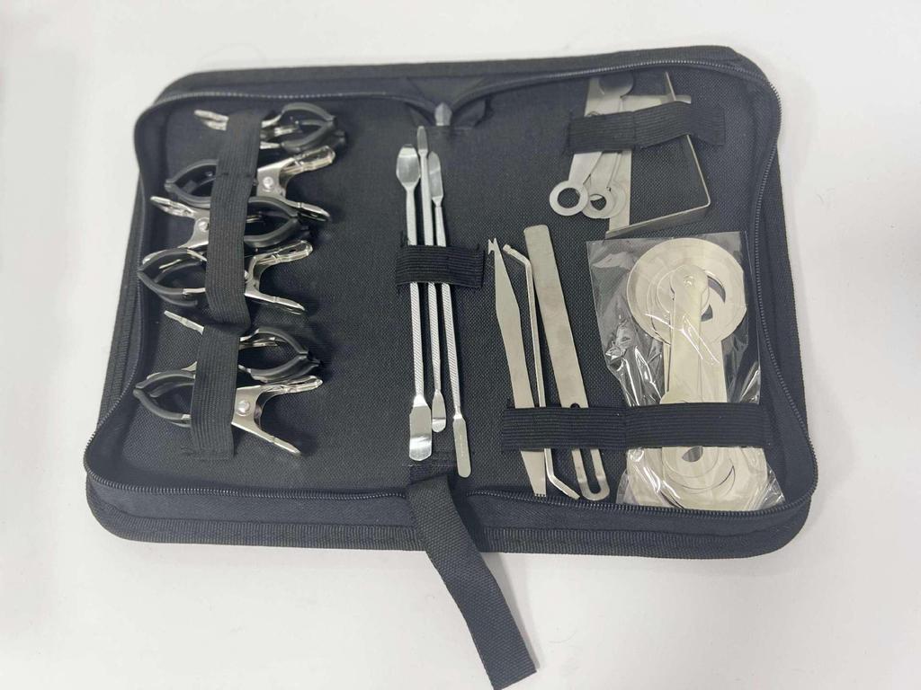 Инструмент для ремонта и выравнивания прокладок саксофона, флейты, кларнета