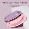 Makeup Brush Cleaning Set Beauty Sponge Cleaning Tool Powder Puff Cleaning Solution Drying Basket Silicone Folding Washing Bowl