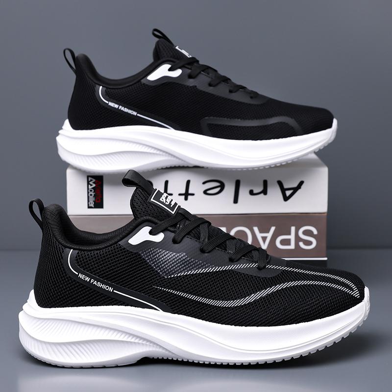 Модная мужская спортивная обувь Легкая дышащая износостойкая нескользящая сетчатая обувь Удобная модная обувь для бега для мужчин